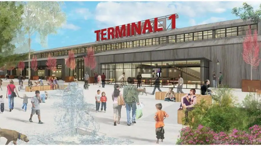 Terminal 1 Port of Vancouver wa proposed Market