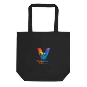 Vancouver Pride Organic Tote Bag – Bold, Reusable, Proud