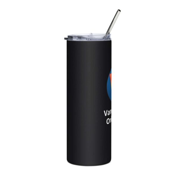 Stainless steel tumbler with Vancouver WA Vibe - Image 3