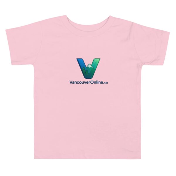 Toddler Short Sleeve Tee with Vancouver Online logo - Image 3
