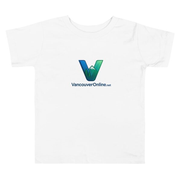 Toddler Short Sleeve Tee with Vancouver Online logo - Image 4