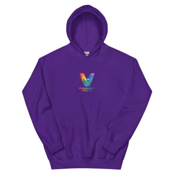 Unisex Rainbow VancouverOnline.net Hoodie - Image 5