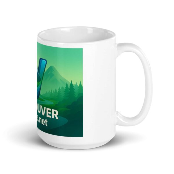 VancouverOnline.net Logo Coffee Mug – Pacific Northwest Design - Image 5